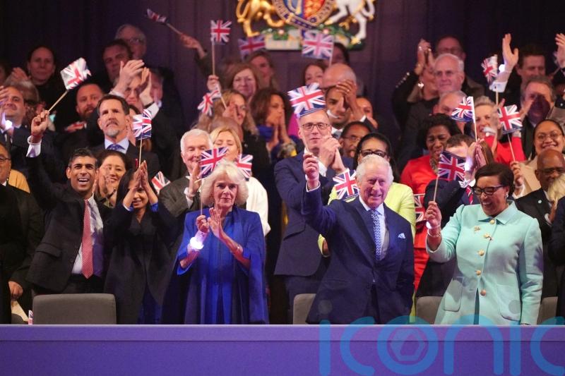 William praises the King’s dedication to service during musical extravaganza