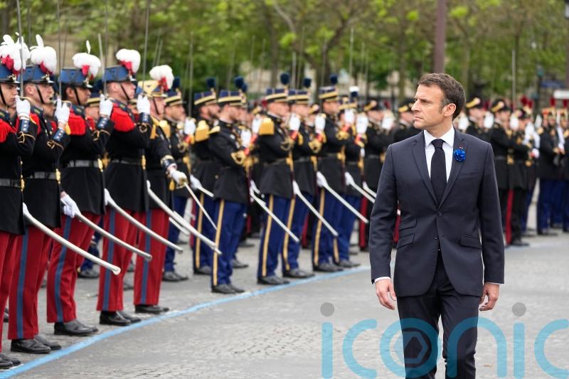 Macron leads ceremony marking end of Second World War in Europe