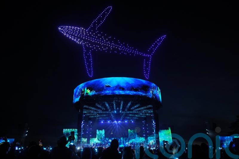 Concert drone show organiser describes ‘nerve-wracking but exciting’ evening