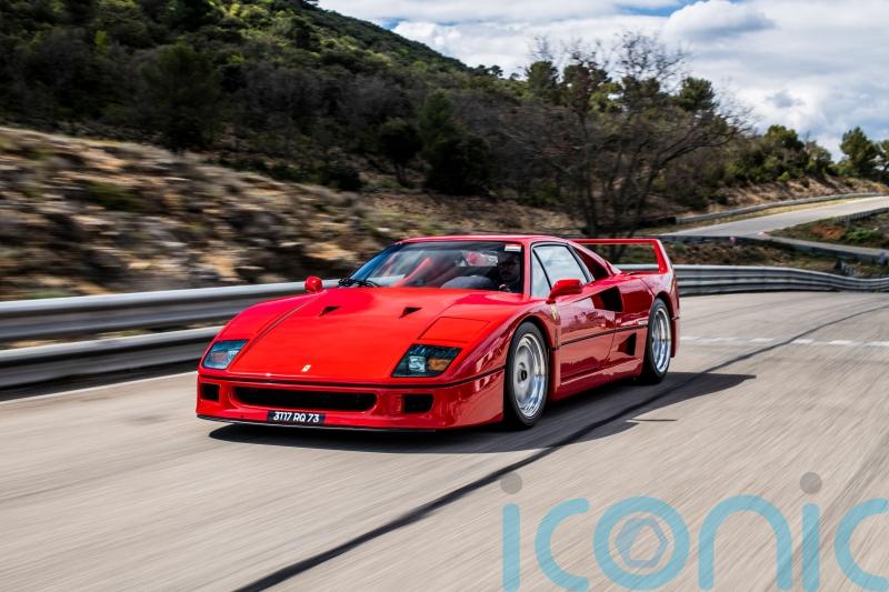 Alain Prost’s Ferrari F40 to go under the hammer at auction