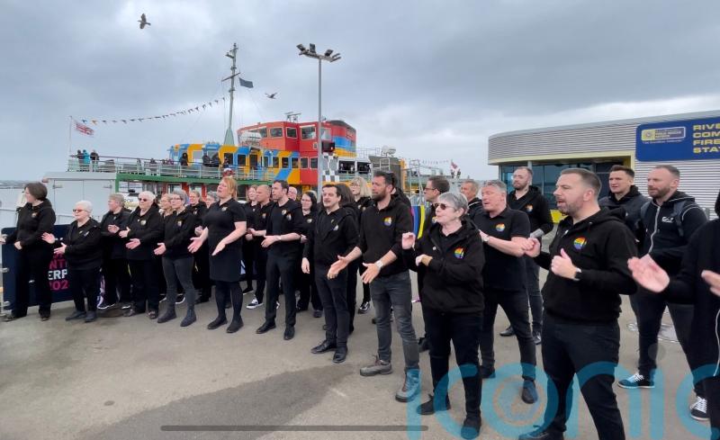 ‘Huge amount of support’ for LGBTQ choir as they celebrate Eurovision