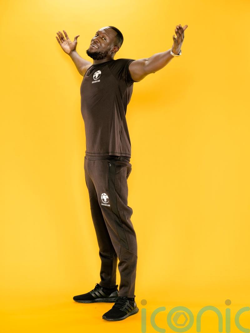 &lsquo;Gaffer&rsquo; Stormzy makes his Soccer Aid managing debut