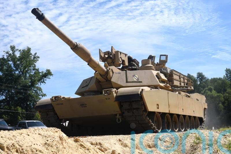 US Abrams tanks arrive in Germany ready for Ukrainian crews to train