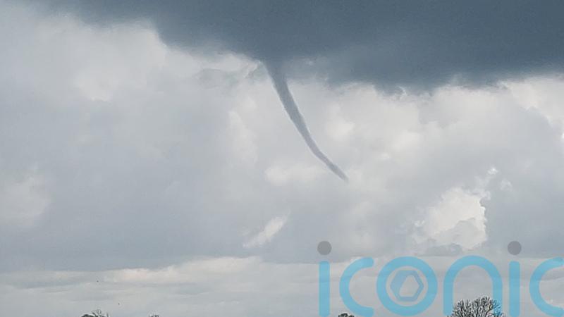 Rare funnel clouds spotted amid week of storms and flooding