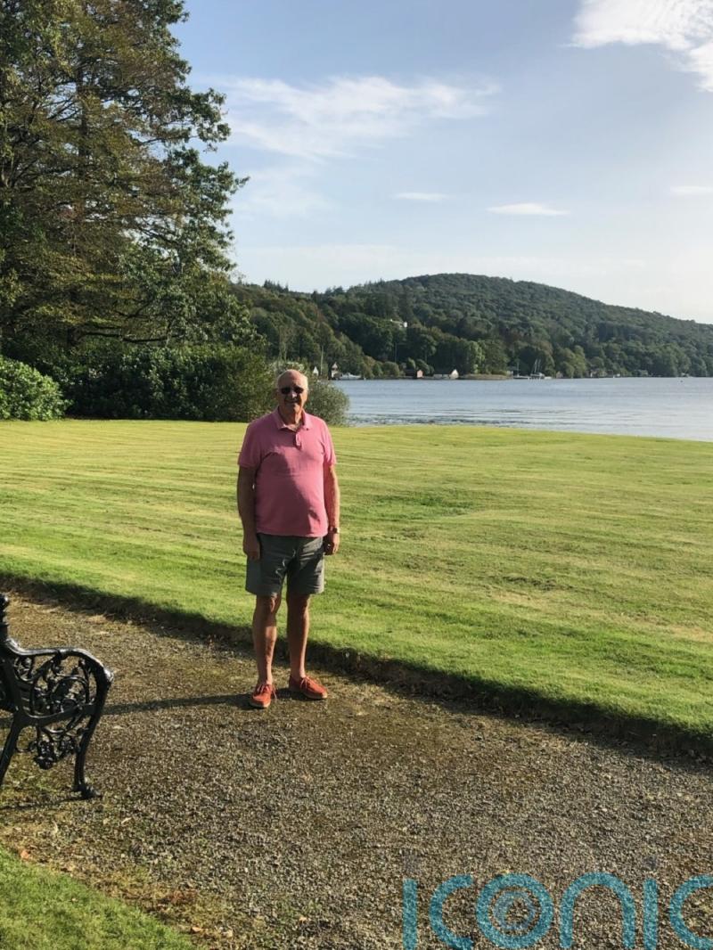 79-year-old does marathon walk for hospitals he ‘wouldn’t be here now without’