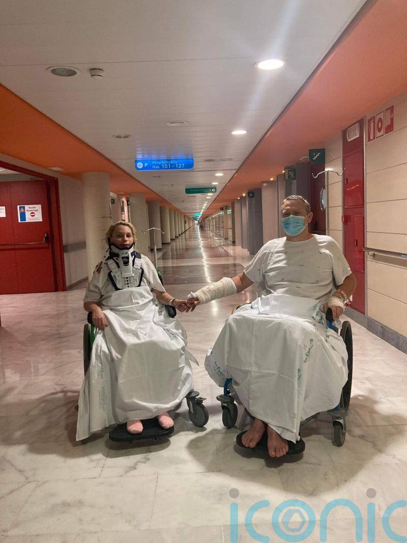 Friends raise funds to help Ukraine aid volunteer paralysed by moped crash