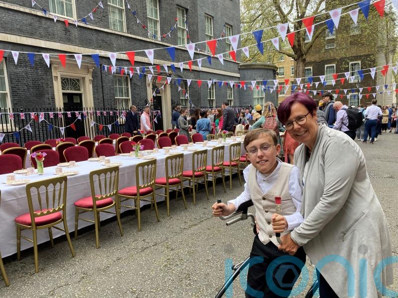 Captain Tobias preparing for big day after partying with Sunak and first lady