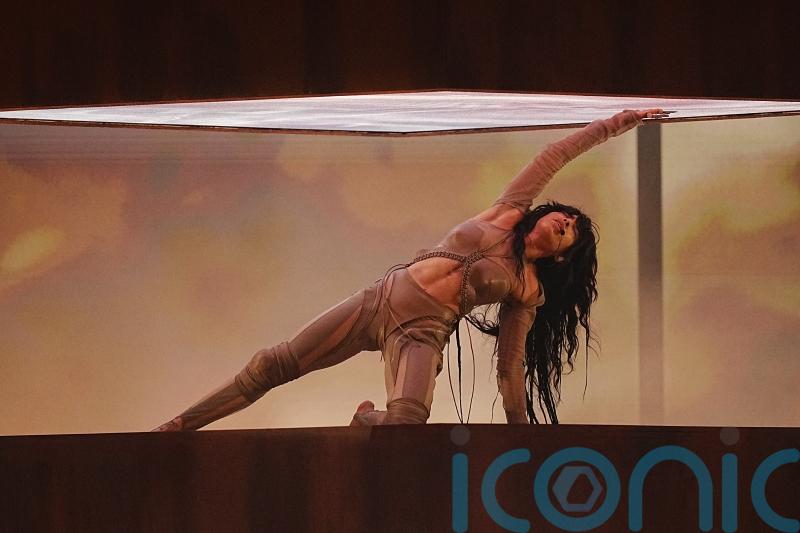 Former Swedish champion Loreen takes to the stage at Eurovision grand final