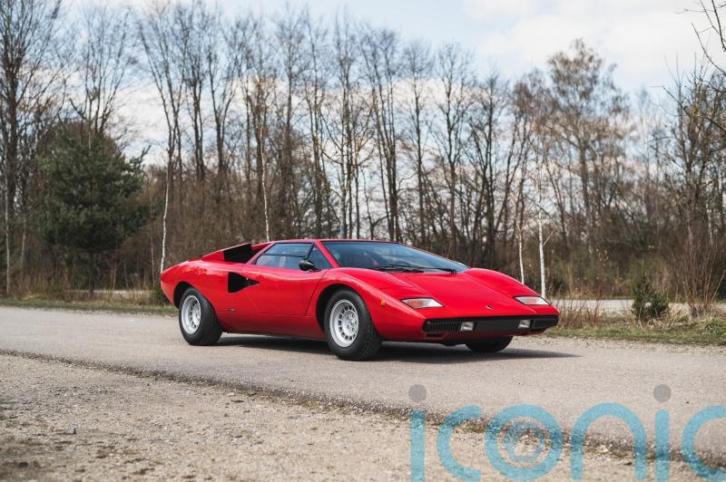 Sir Rod Stewart’s Lamborghini Countach heads to auction