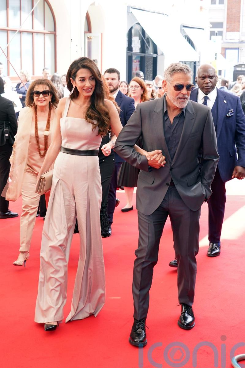 George and Amal Clooney join British stars at Prince’s Trust Awards