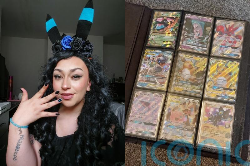 Mum of premature baby saves money towards his future by trading valuable Pokemon cards, with one going for £900