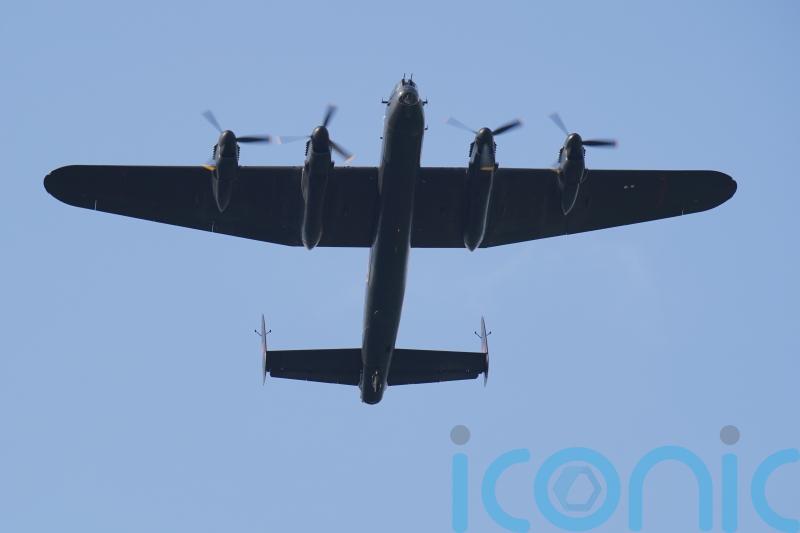 Lancaster flypast pays 80th anniversary tribute to Dambusters