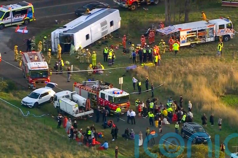 Truck driver charged as seven children seriously injured in school bus crash
