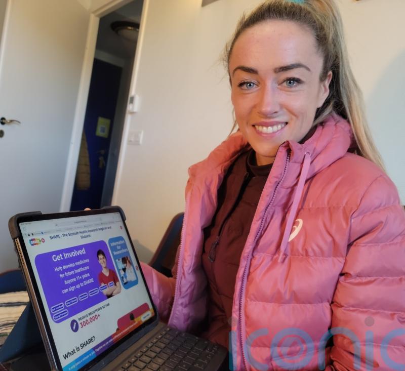 Commonwealth champion McColgan becomes 300,000th person to join medical project