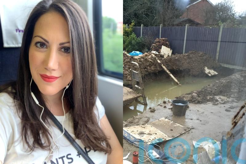Mum of two lost £50,000 to cowboy builder so revamped her home using only second-hand furniture