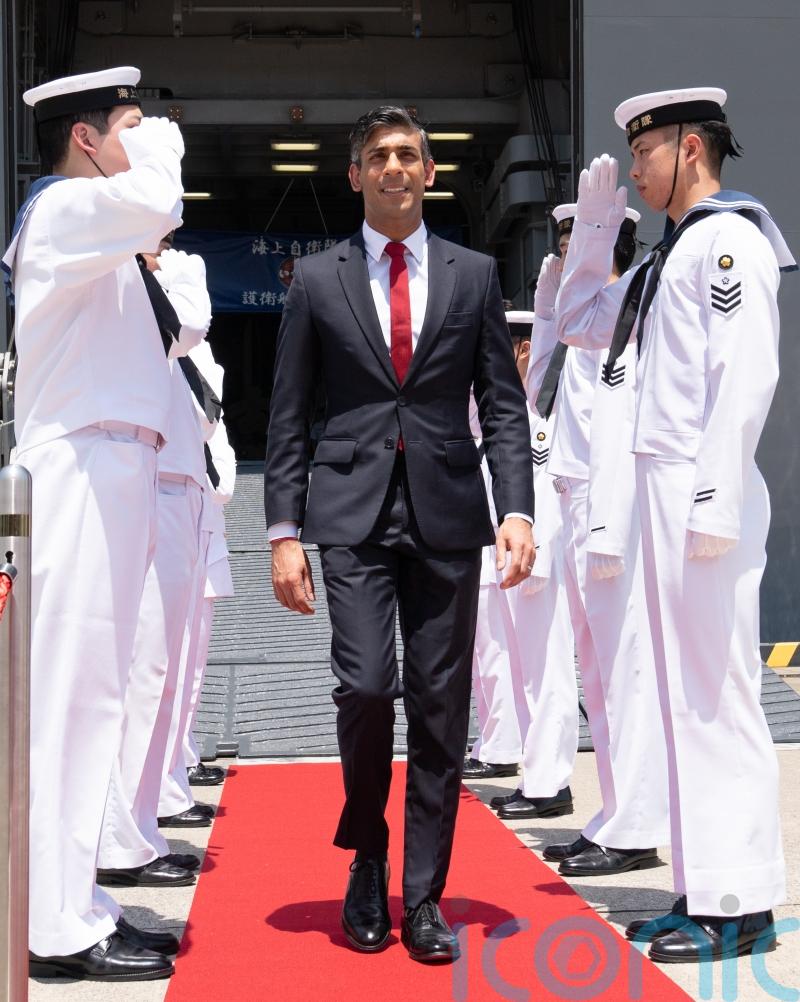Sunak unveils new sanctions against Russia as he meets allies at G7 summit