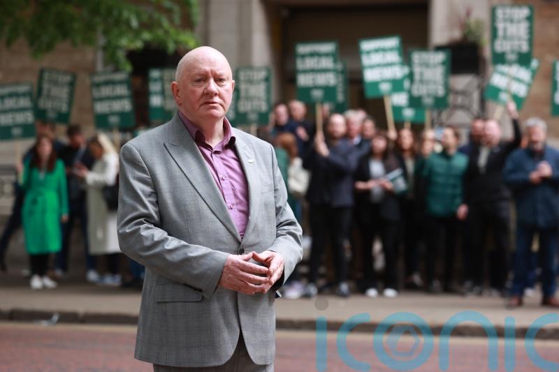 BBC Northern Ireland journalists take to picket lines as council votes counted