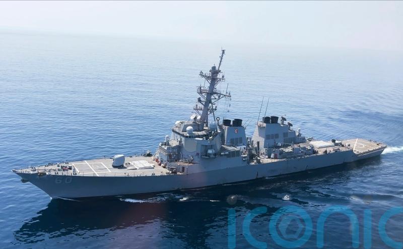 Middle East-based US, British and French naval chiefs transit Strait of Hormuz