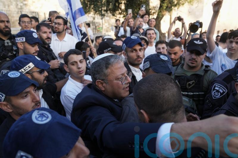 Israeli Cabinet minister visits sensitive Jerusalem holy site