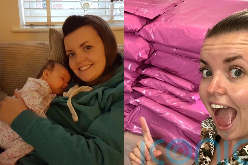 Mum with postnatal depression and thousands of pounds of debt turned her life around selling dresses for breastfeeding women