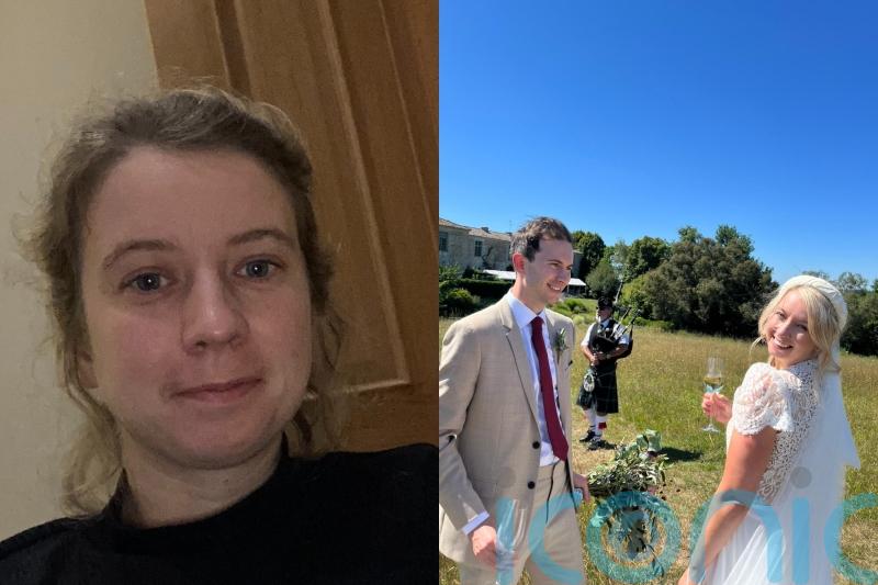 Woman forced to cancel hen do after crippling anxiety says therapy ‘freed’ her and she has now married her best friend