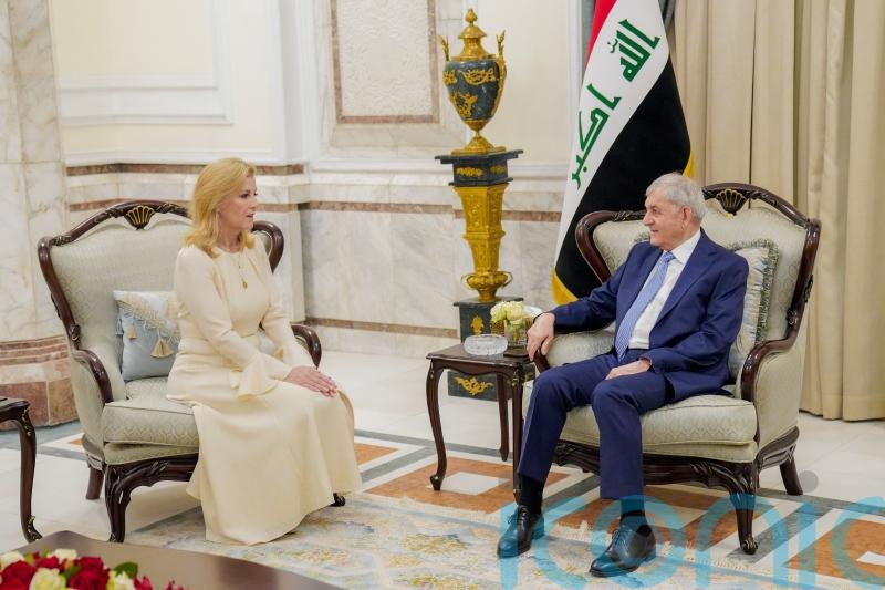 Sophie makes surprise trip to Iraq to champion survivors of sexual violence