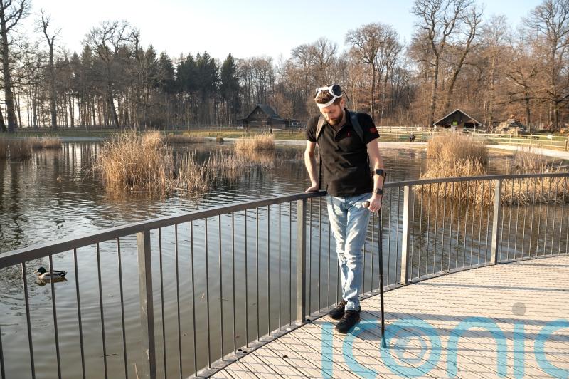 New brain technology helps paralysed man with severe spine injury walk again