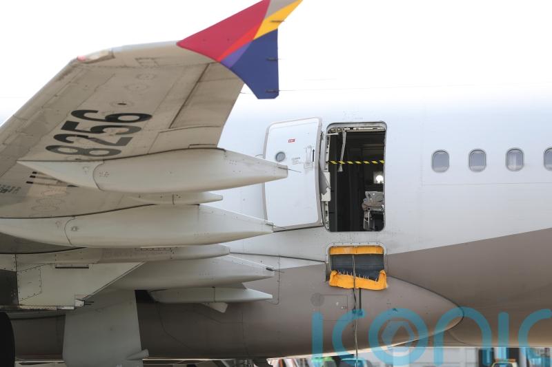 12 injured after South Korea plane passenger opens door during flight