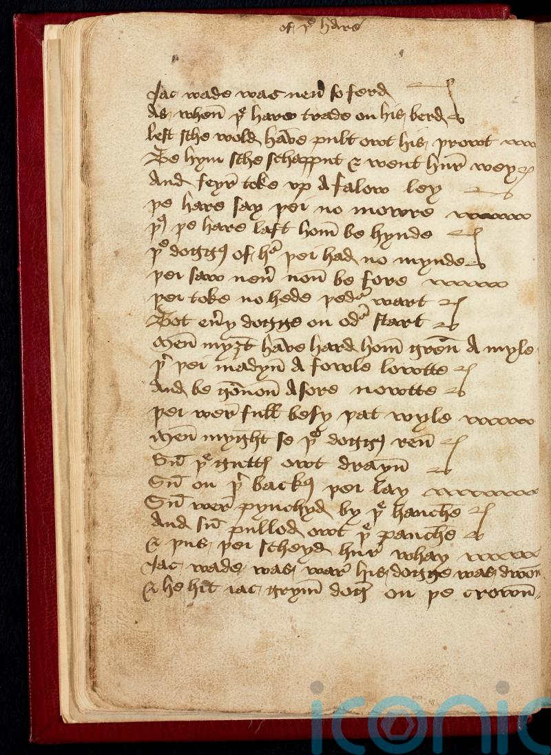 Manuscript gives ‘rarest glimpse’ of medieval live comedy performance