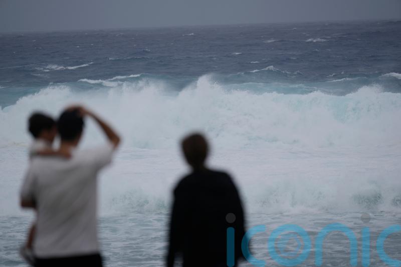 Typhoon Mawar losing strength as it heads toward Japan’s Okinawa Islands