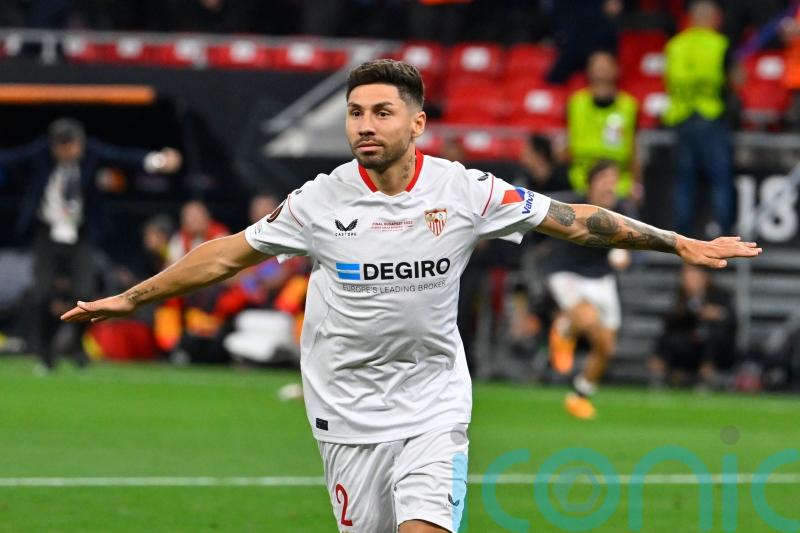 Gonzalo Montiel the penalty hero again as Sevilla win seventh Europa League