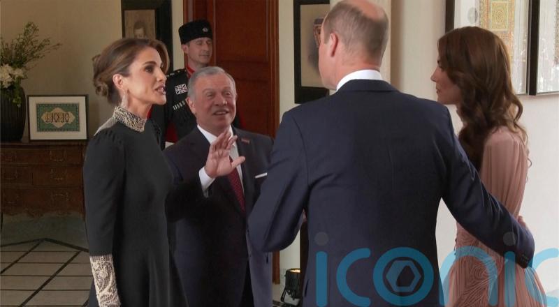 William and Kate make surprise trip to Jordan for Crown Prince’s wedding
