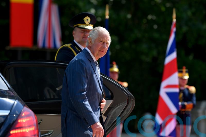 King travels to Romania for private visit