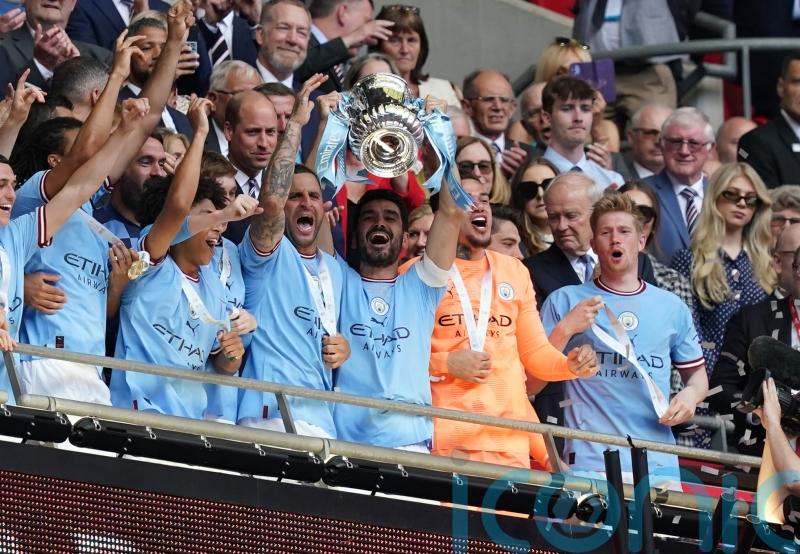 Man City stay on course for treble after beating Man United in FA Cup final