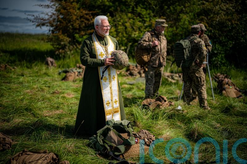 Ukrainian military chaplains complete training with British Army