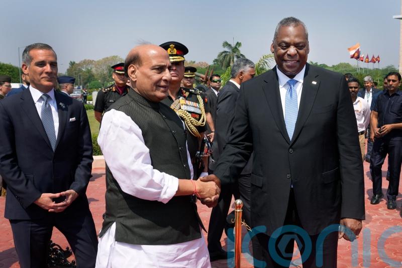 US defence secretary visits India to discuss ways to counter Chinese threat