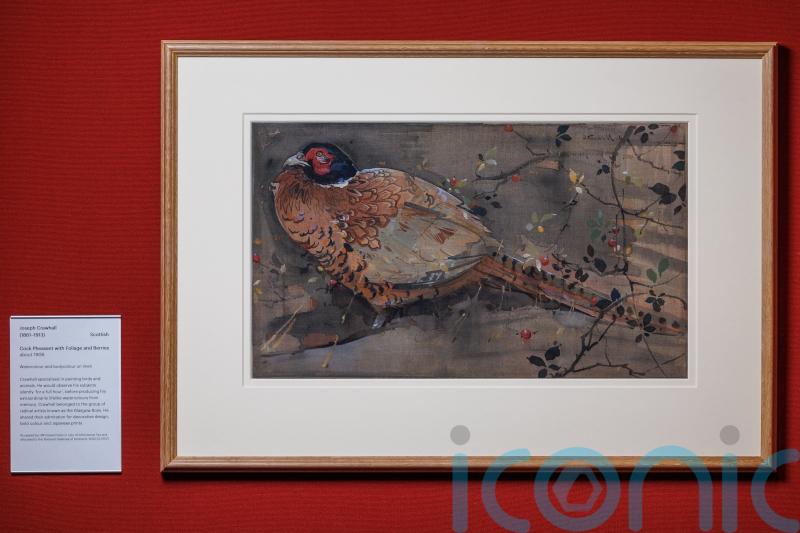 Crawhall watercolour acquired for the nation on display in Edinburgh