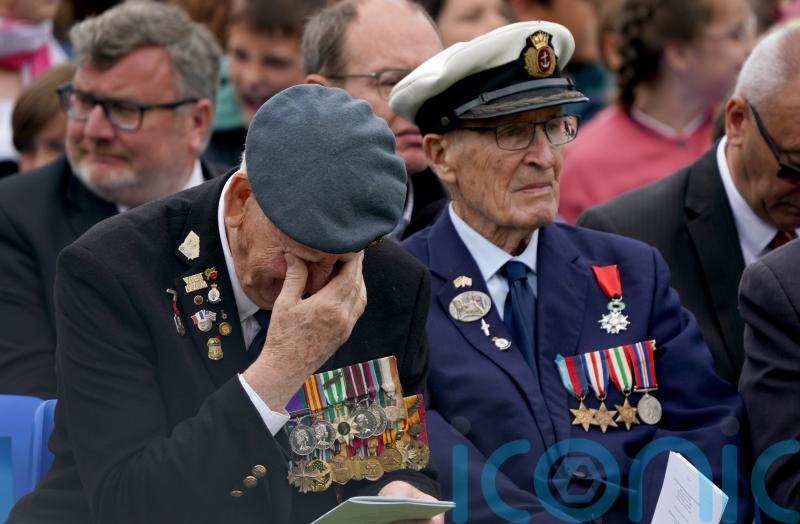 Veterans pay tribute to lost comrades on 79th D-Day anniversary