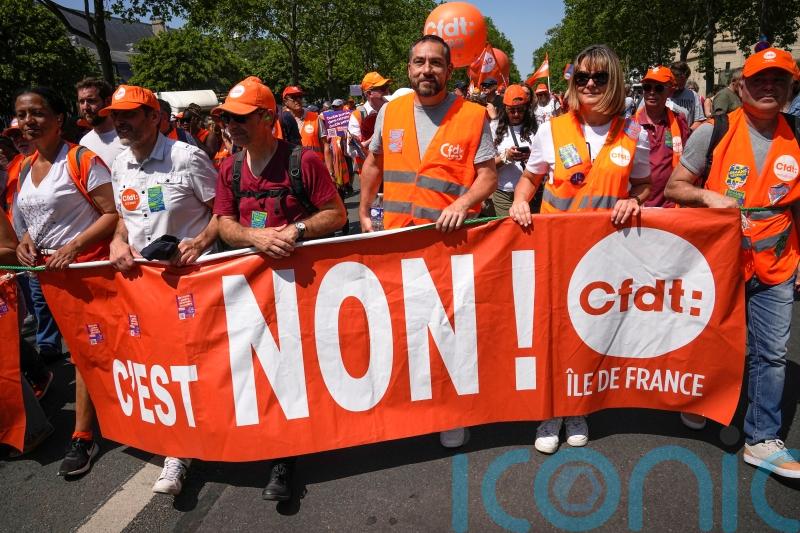Protests in France as unions make last-ditch bid to resist higher retirement age