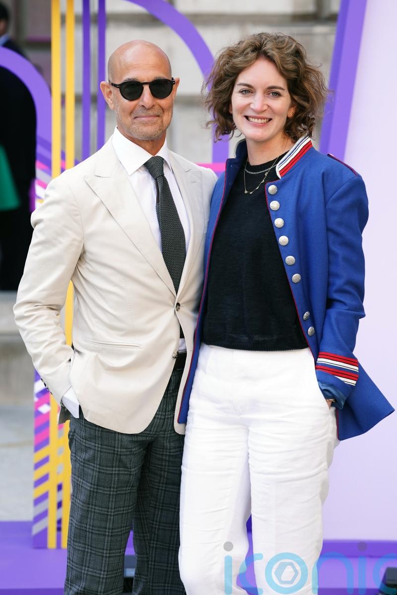 Stanley Tucci among stars celebrating new exhibition at Royal Academy of Arts