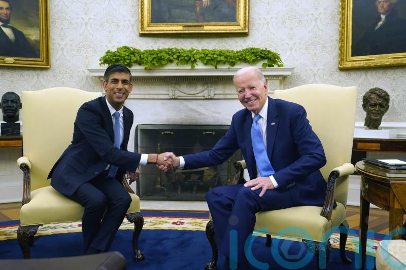 Biden hails strength of special relationship as Sunak visits White House