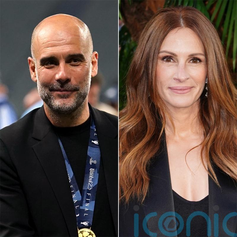 Pretty Woman makes Pep Guardiola&rsquo;s day as Julia Roberts hails Man City champions