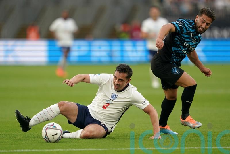 World XI storms to victory over England in Soccer Aid clash