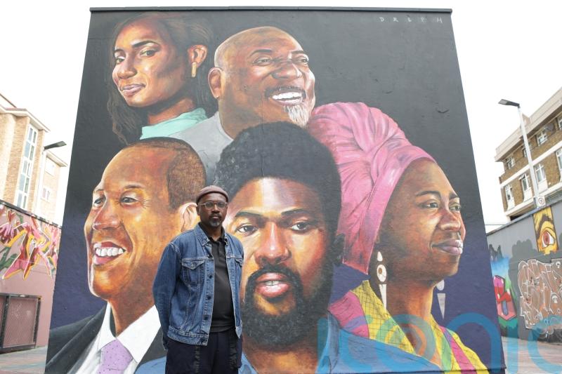 Mural celebrates black blood donors as NHS calls for more in sickle cell fight