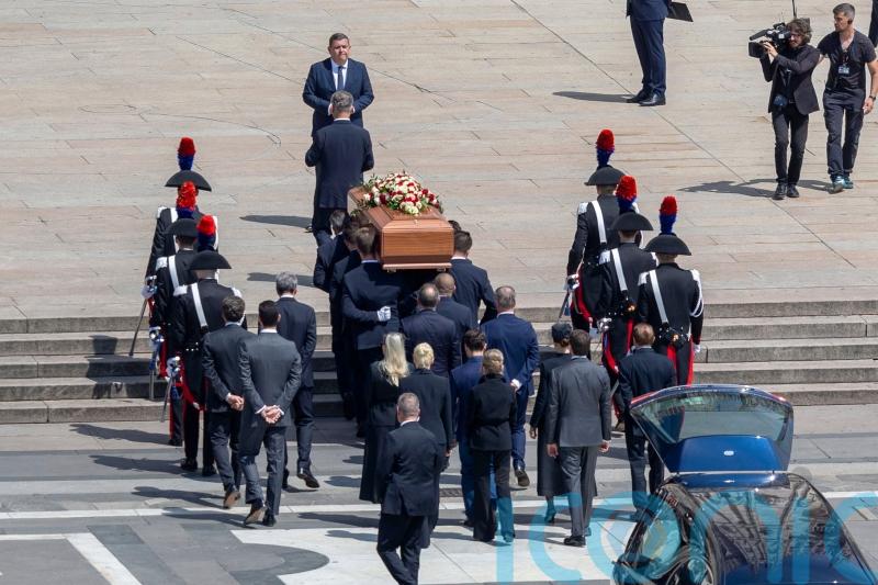 Italian ex-premier Silvio Berlusconi honoured with state funeral in Milan