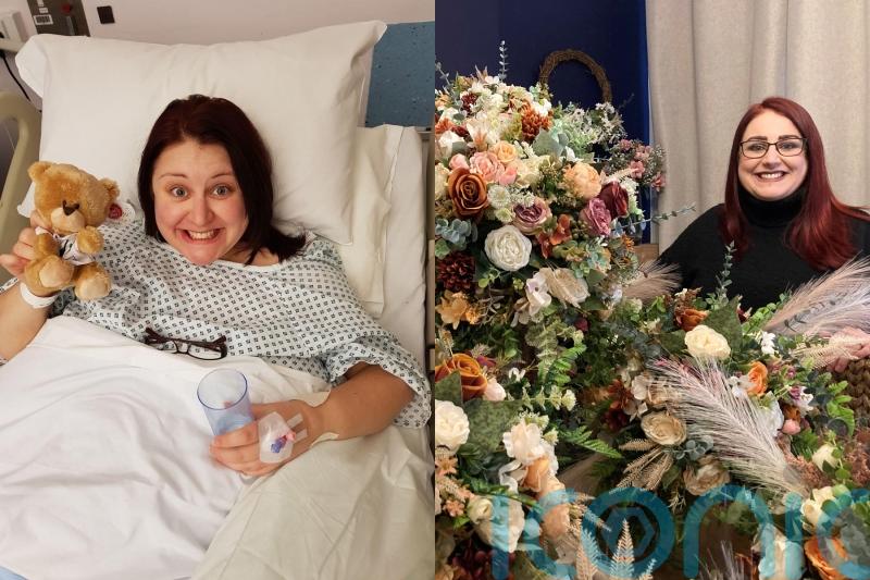 Mum with fibromyalgia who considered suicide after brain aneurysms transforms life with booming florist business