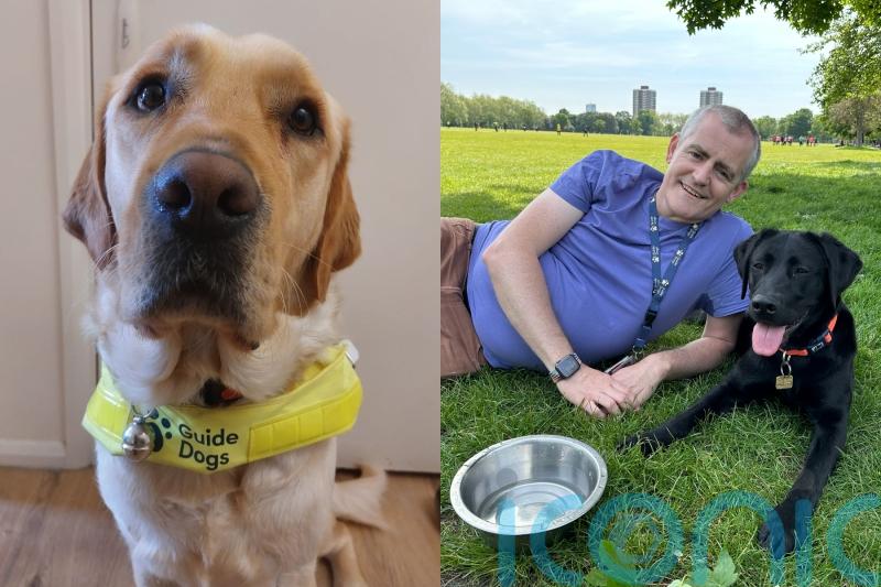 Manager with HIV who felt ‘shame’ and had £70,000 of debt after addiction ‘escalated’ says Guide Dogs changed their life
