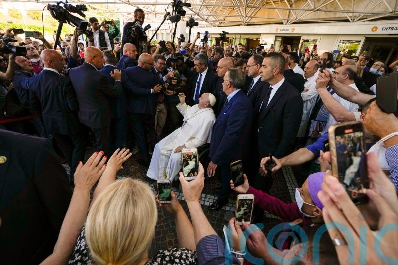 Pope ‘better than before’ as he is discharged from hospital after surgery