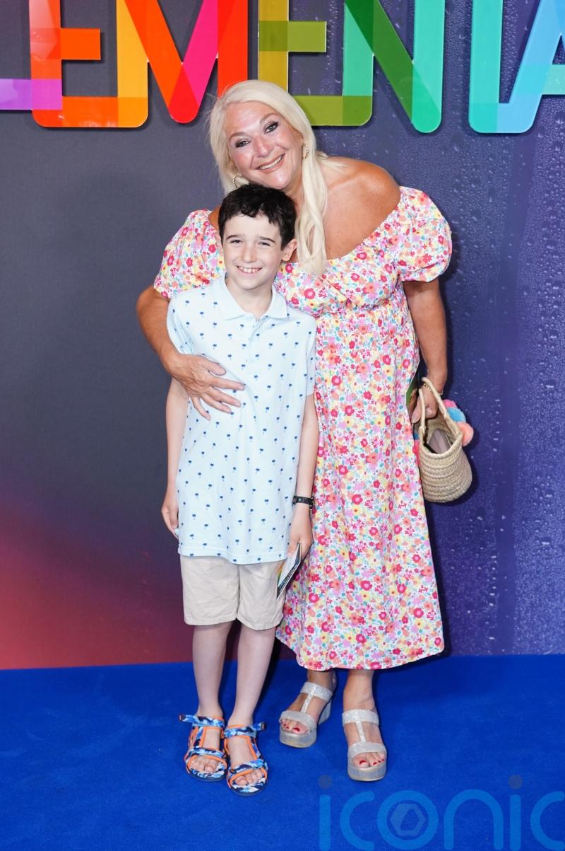 Celebrities take families to Pixar film screening on Father’s Day