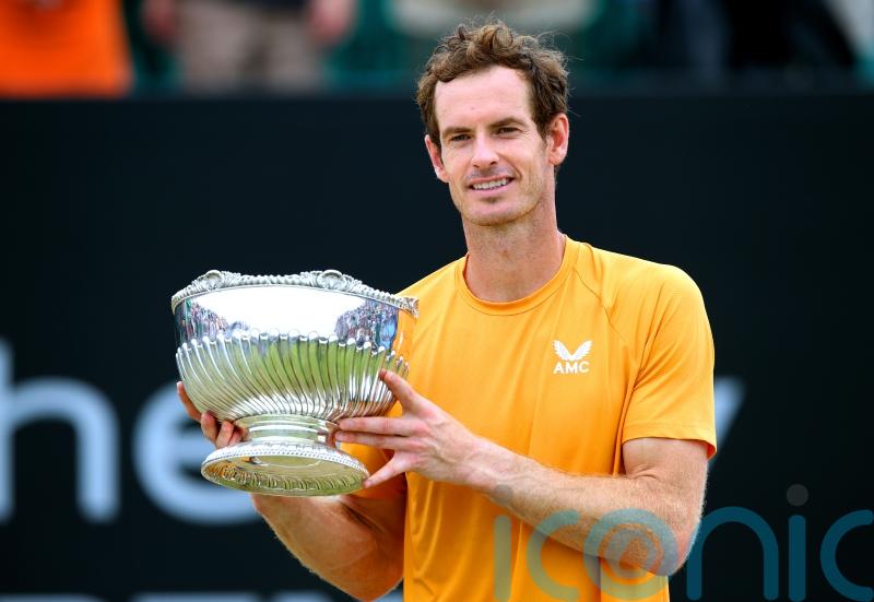 Father’s Day surprise for Andy Murray as his kids show up for Nottingham win